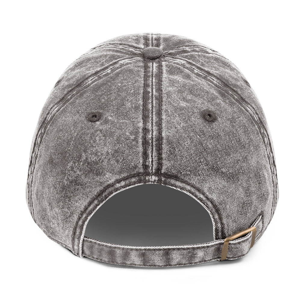 Vintage Dad Hat, Light Gray