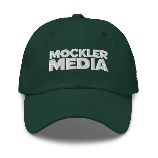 Winter Dad Hat, Dark Green