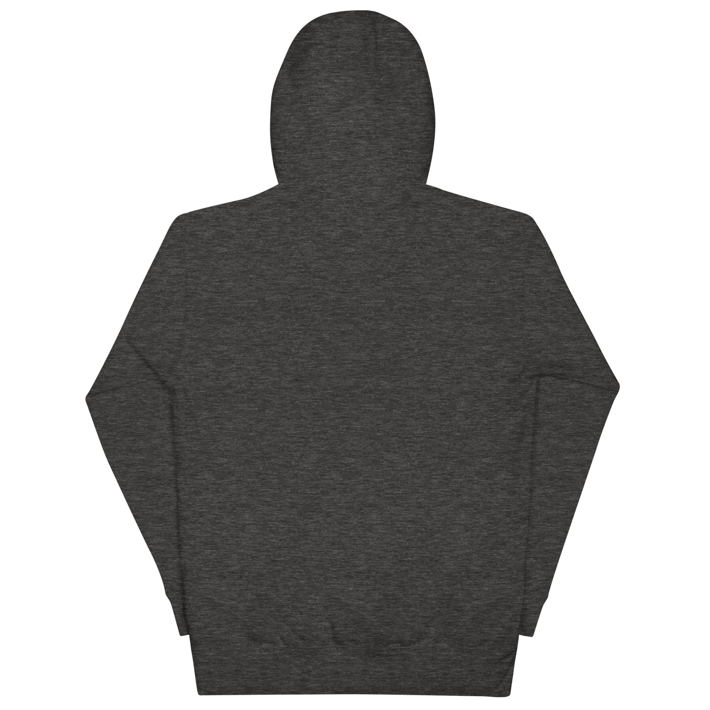 Embroidered Logo Hoodie, Charcoal