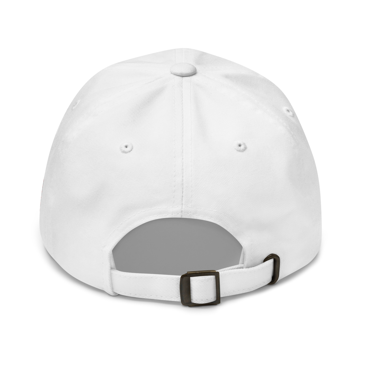 Winter Dad Hat, White