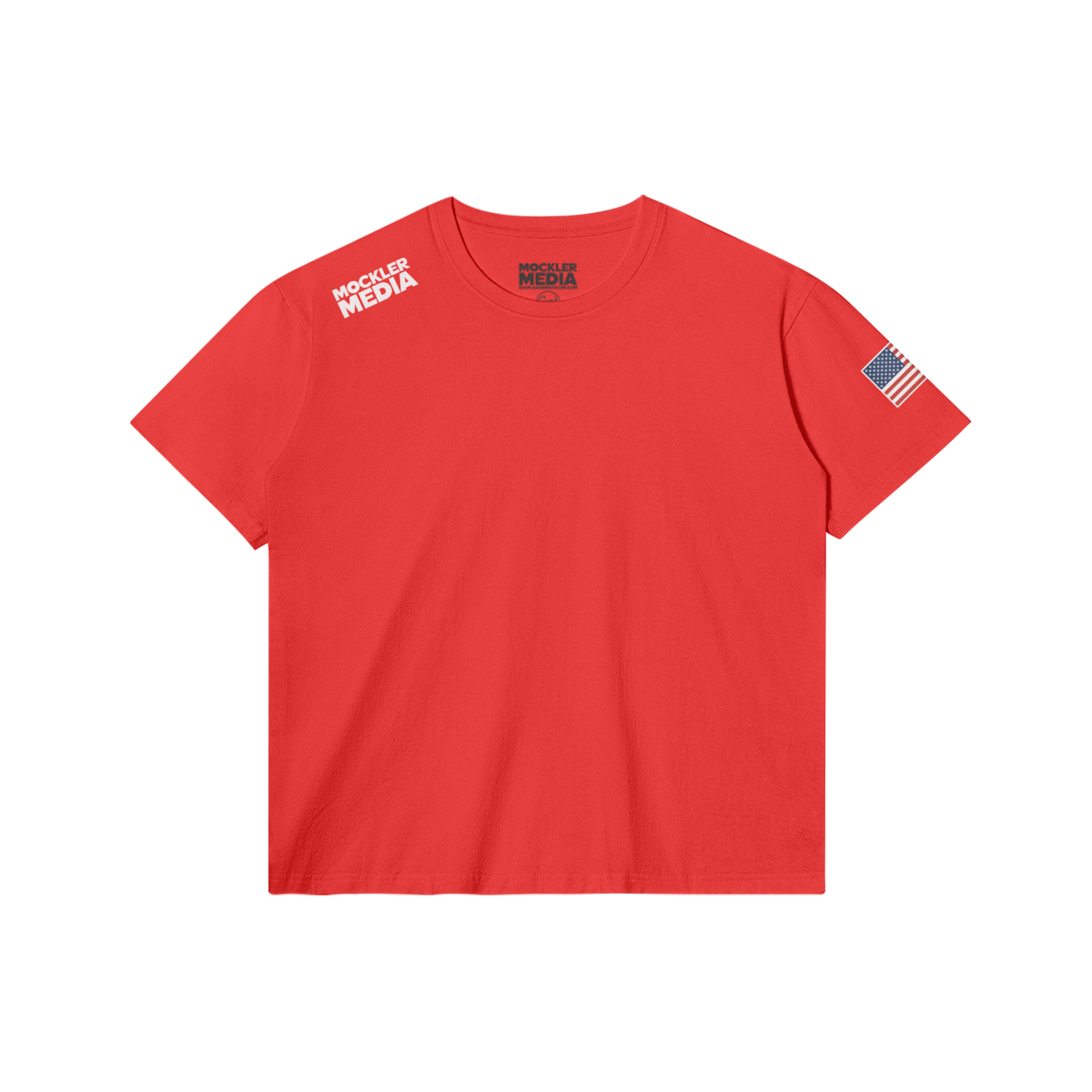 Logo T-shirt, Bright Red
