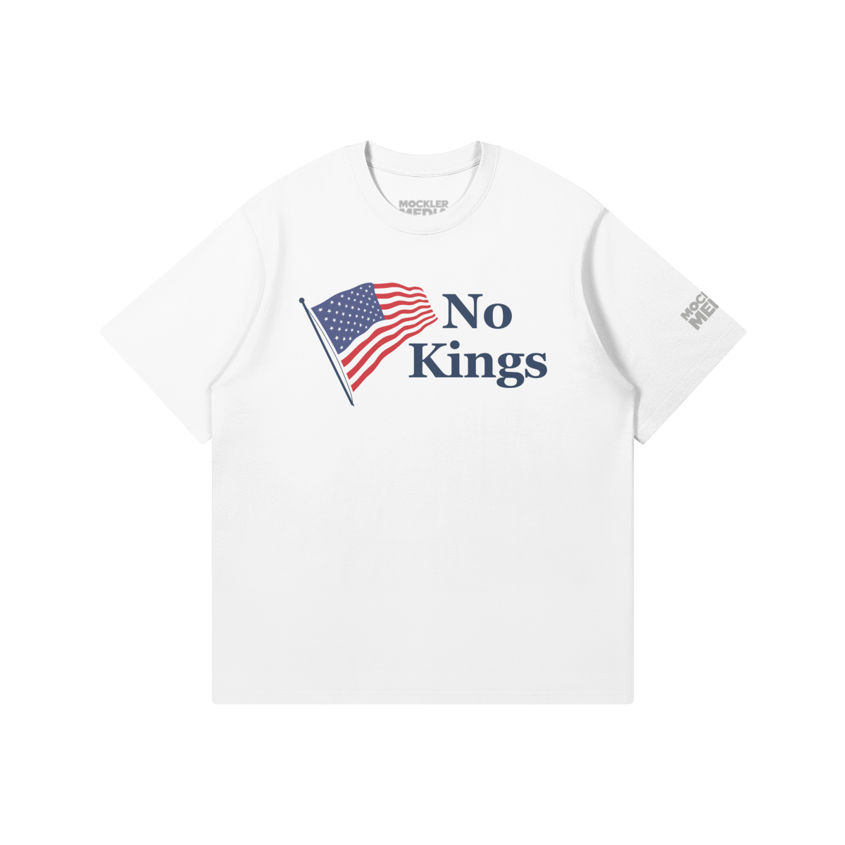 No Kings T-shirt, White