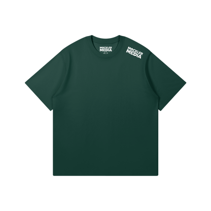 Vertical Logo T-shirt, Dark Green