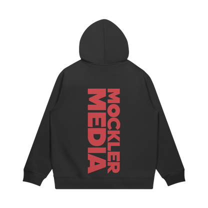 Vertical Logo Hoodie, Black