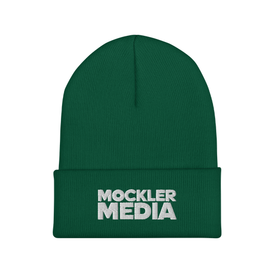 Winter Beanie, Dark Green