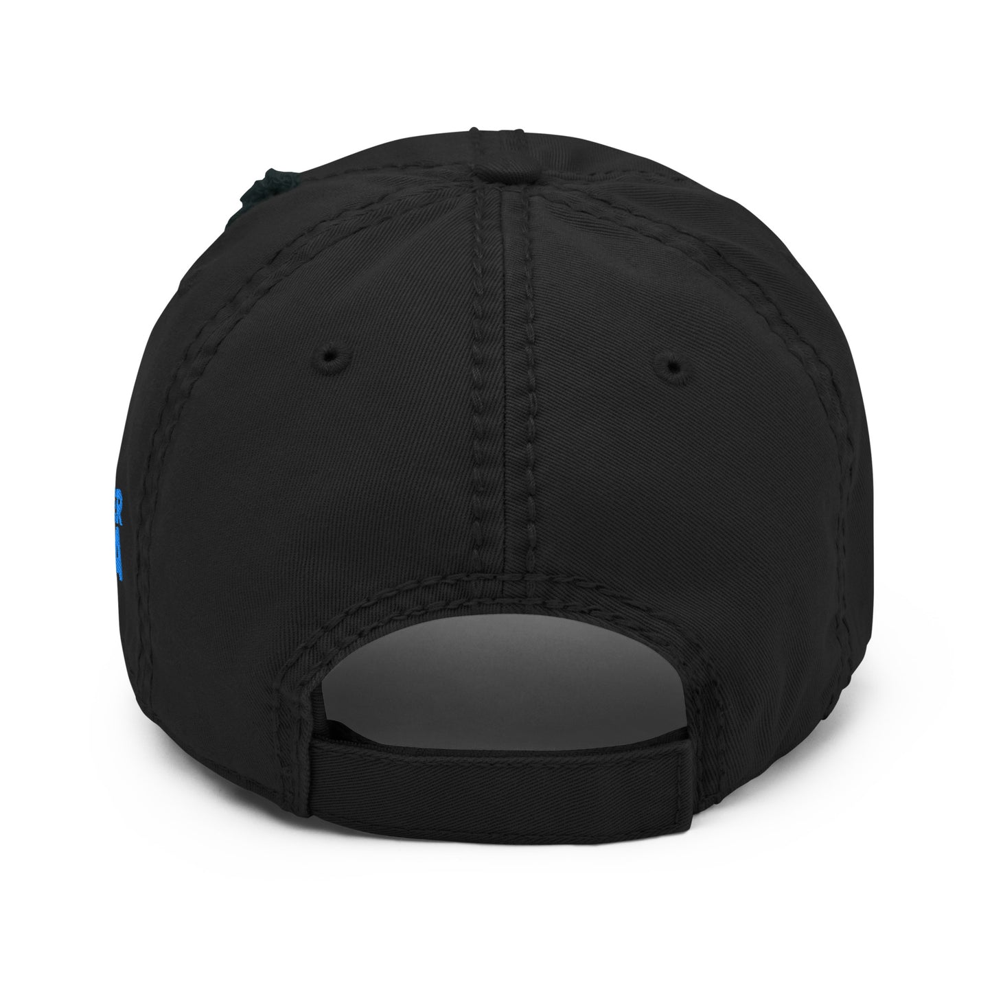 Embroidered No Kings Dad Hat, Black