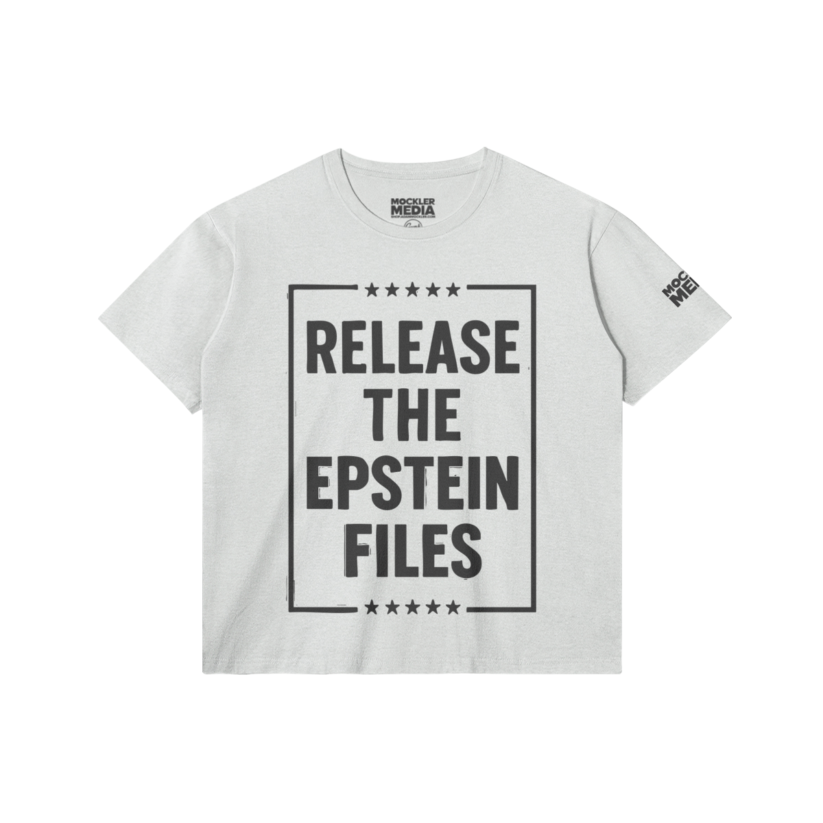 Release the Files Tee, Heather Gray