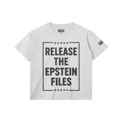 Release the Files Tee, Heather Gray
