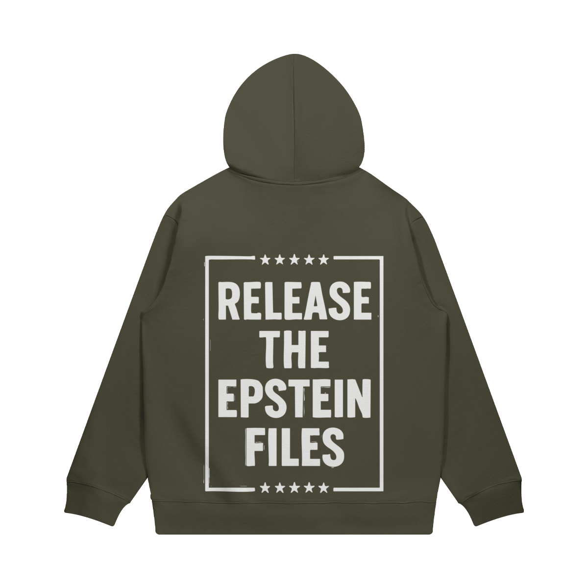 Release the Files Fleece Hoodie, Dark Gray