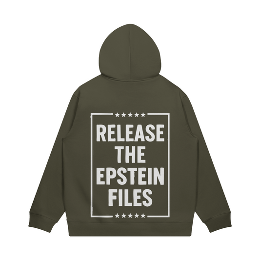 Release the Files Fleece Hoodie, Dark Gray