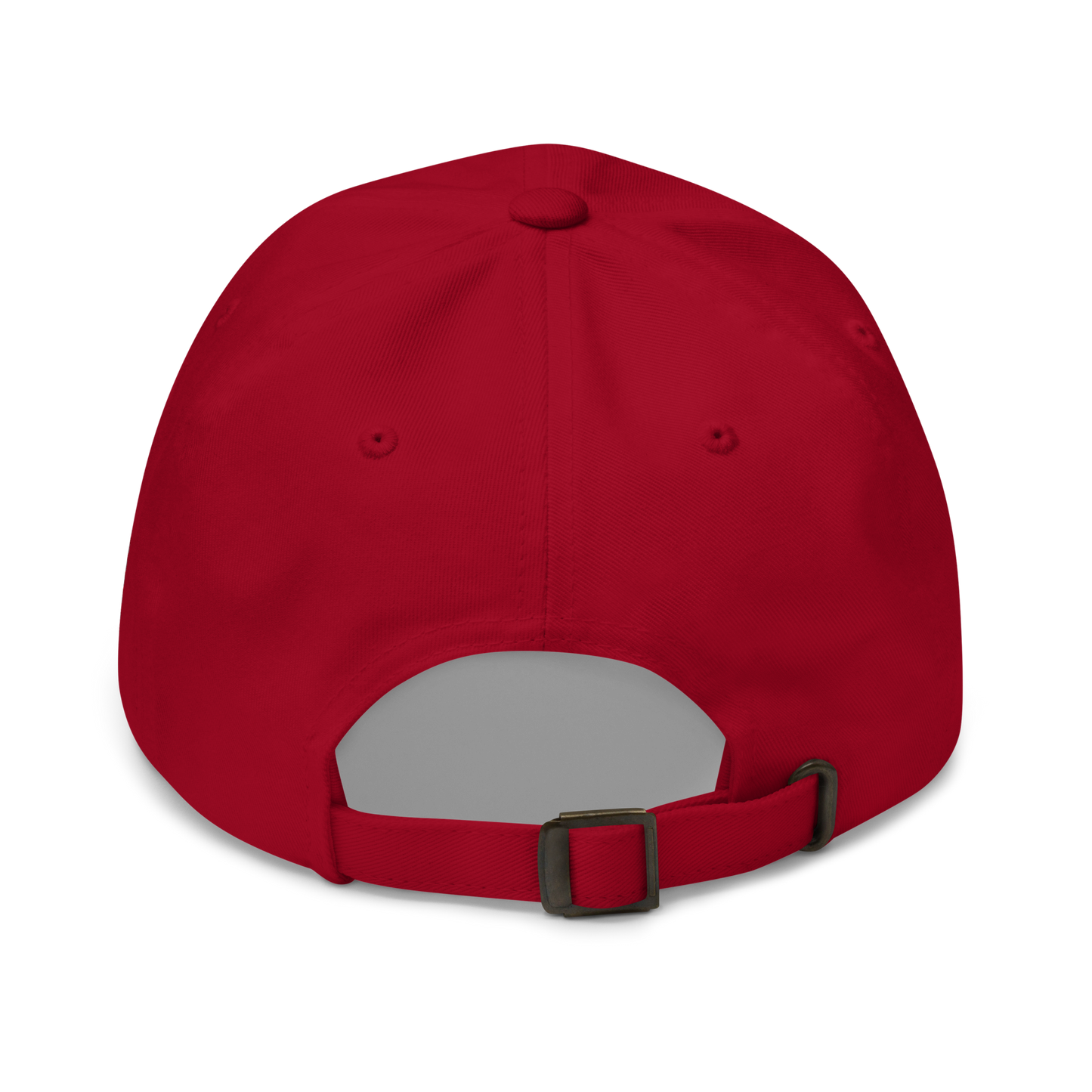 Winter Dad Hat, Bright Red