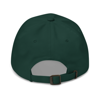 Winter Dad Hat, Dark Green