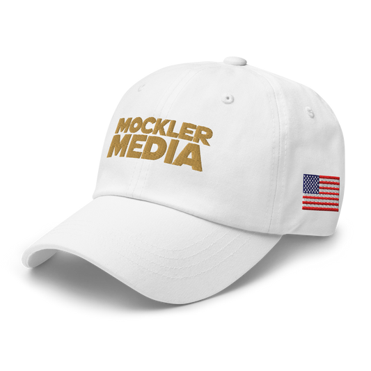 Winter Dad Hat, White