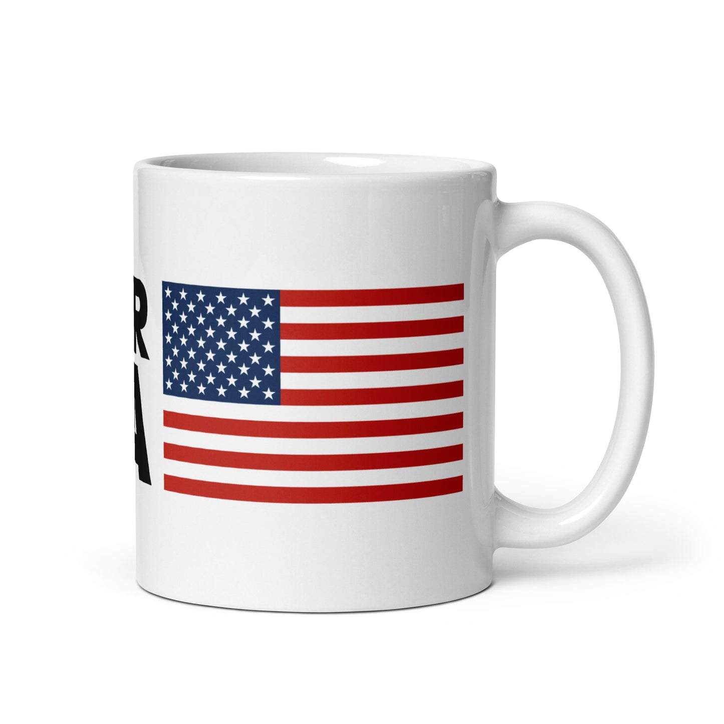 Mockler Media Logo Mug, White, 11 oz