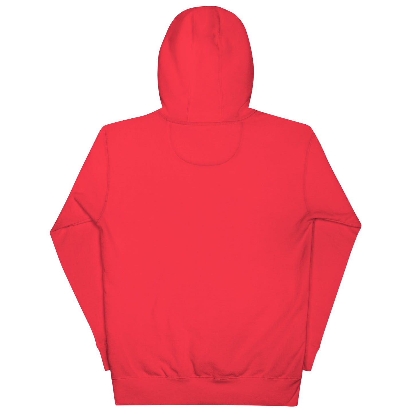 No Kings Embroidered Hoodie, Red