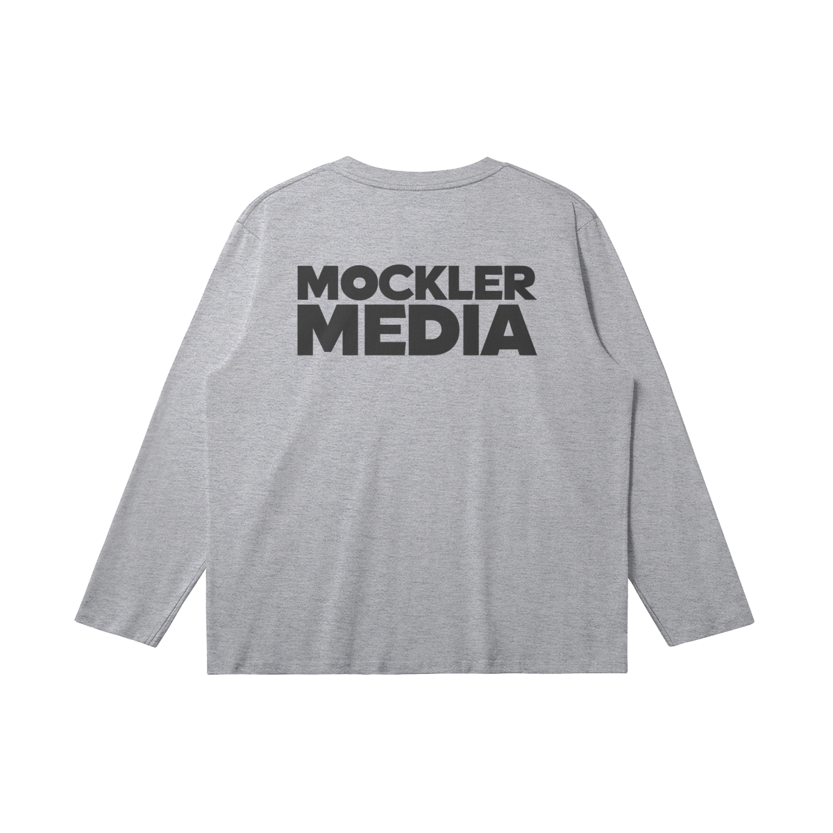 Release the Files Long Sleeve Tee, Heather Gray