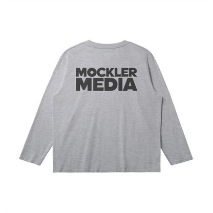 Release the Files Long Sleeve Tee, Heather Gray