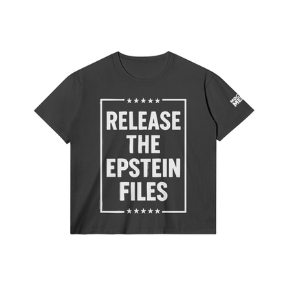 Release the Files Tee, Black