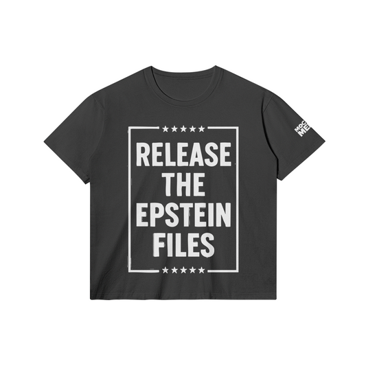 Release the Files Tee, Black