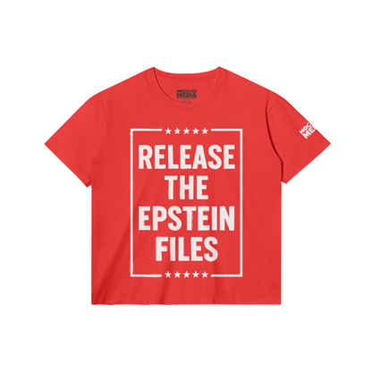 Release the Files Tee, Red