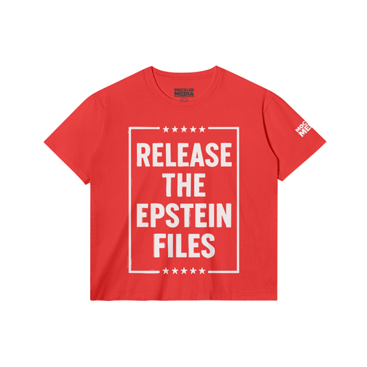 Release the Files Tee, Red