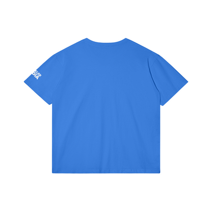 Release the Files Tee, Bright Blue