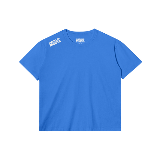 Flag Tee, Bright Blue