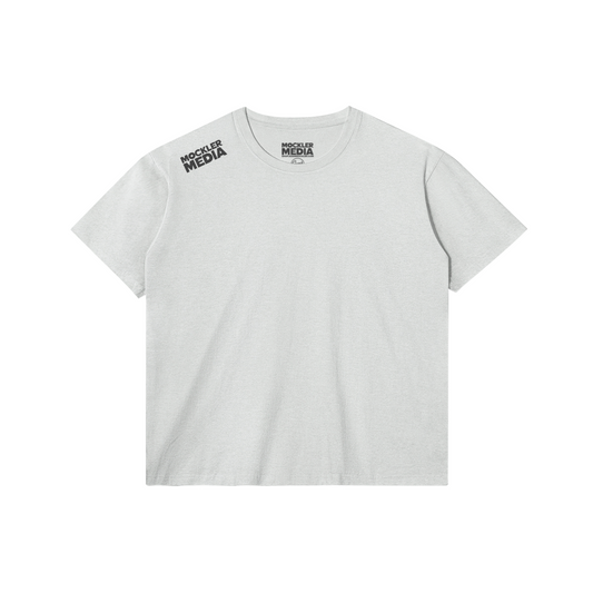 Flag Tee, Heather Gray
