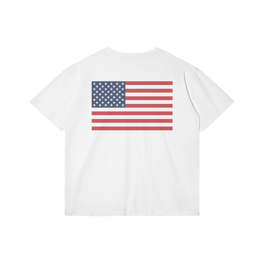 Flag Tee, White