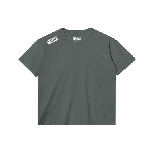 Flag Tee, Dark Gray