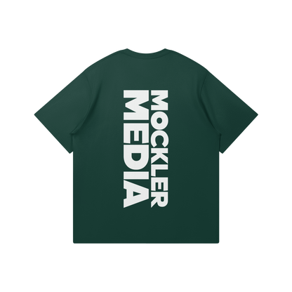 Vertical Logo T-shirt, Dark Green