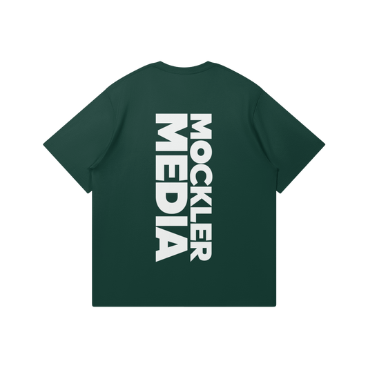 Vertical Logo T-shirt, Dark Green