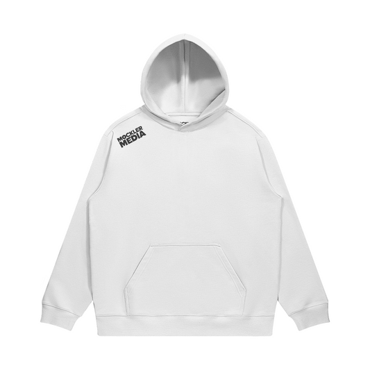 Release the Files Fleece Hoodie, White