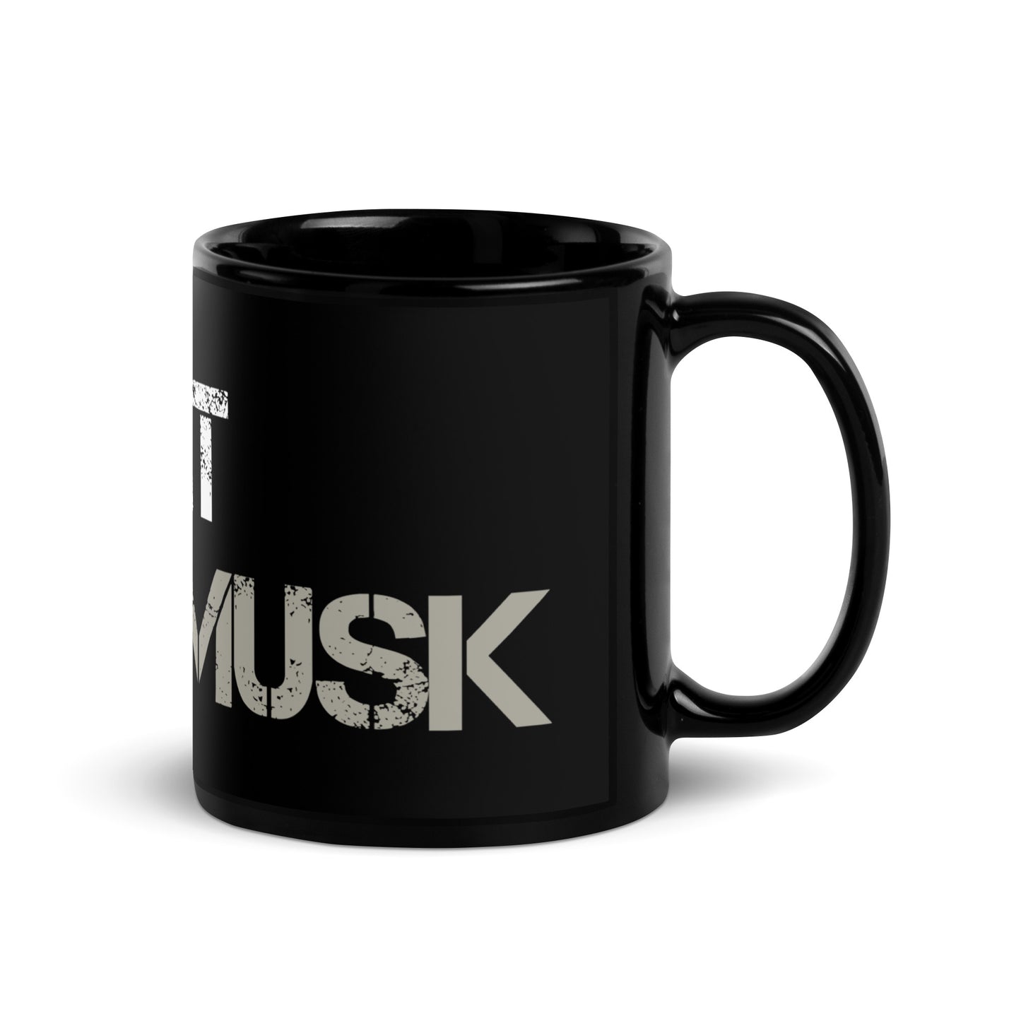 Deport Elon Mug, Black, 11 oz